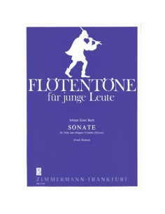 BACH J.E.-Sonata per flauto e pianoforte (Michael)