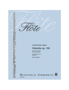 SAINT SAENS C.-Odelette Op.162 per flauto e pianoforte (Richter)