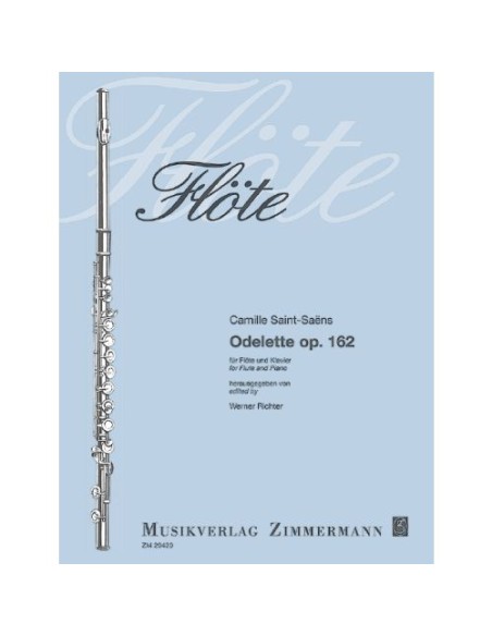SAINT SAENS C.-Odelette Op.162 per flauto e pianoforte (Richter)