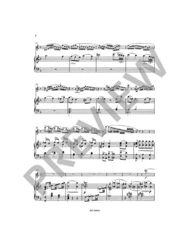 SAINT SAENS C.-Odelette Op.162 per flauto e pianoforte (Richter)