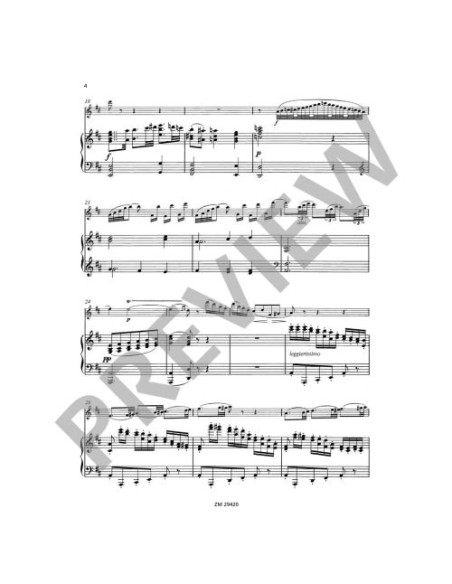 SAINT SAENS C.-Odelette Op.162 per flauto e pianoforte (Richter)