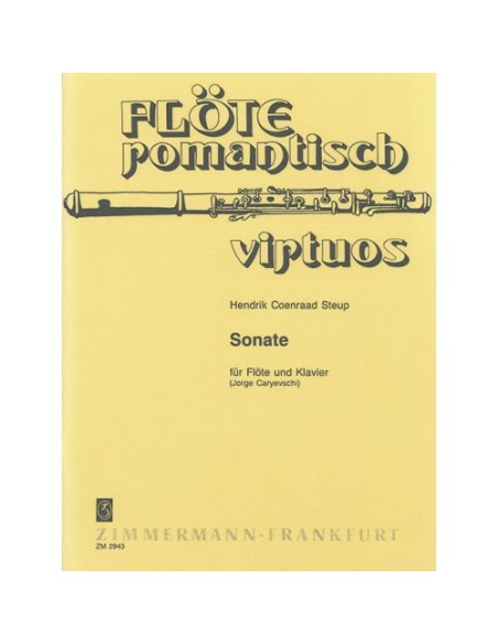 STEUP H.C.-Sonata per flauto e pianoforte (Caryevschi)