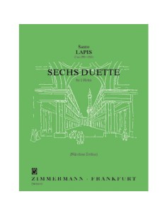 LAPIS S.-Duets (6) for 2 Flutes (Delius)