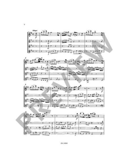 KING FREDERICK THE GREAT-Quartet for 4 Flutes (Michael)