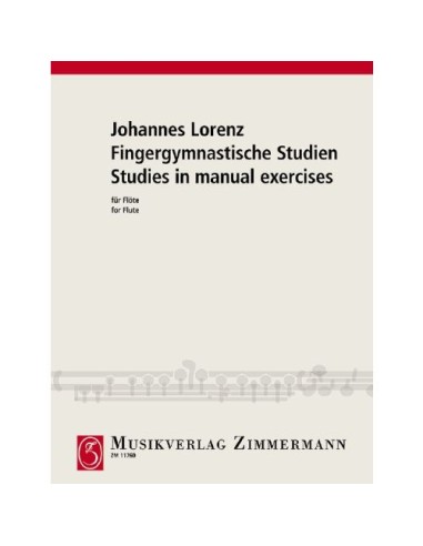 LORENZ J.-Studi in esercizi manuali per flauto