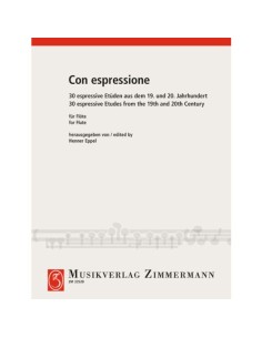 EPPEL H.-Con Espressione (30 studi del XX secolo) per flauto