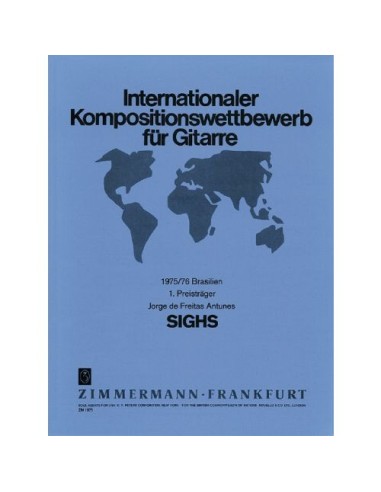 ANTUNES J.-Sighs pour guitare