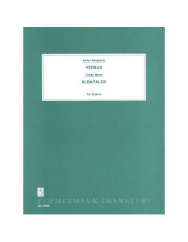 BENGUEREL X.-Versus for Guitar