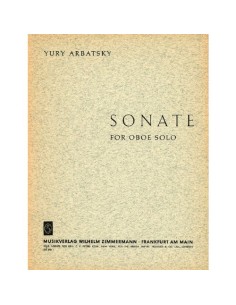 ARBATSKY Y.-Sonate für Oboe