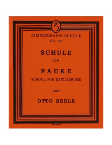 SEELE O.-Ecole (Méthode) de la Timbale