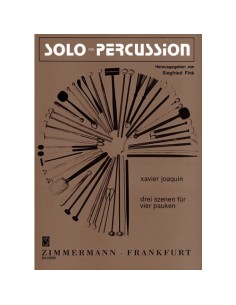 JOAQUIN F.X.-Scene (3) per 4 Timpani