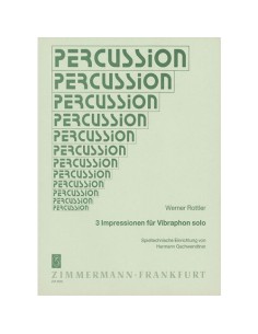 ROTTLER W.-Prints (3) for Vibraphone