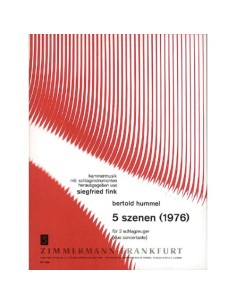 HUMMEL B.-Scene (5) per 2 percussionisti