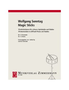 SONNTAG W.-Magic Sticks (19 Pezzi e Studios) per 2 scatole