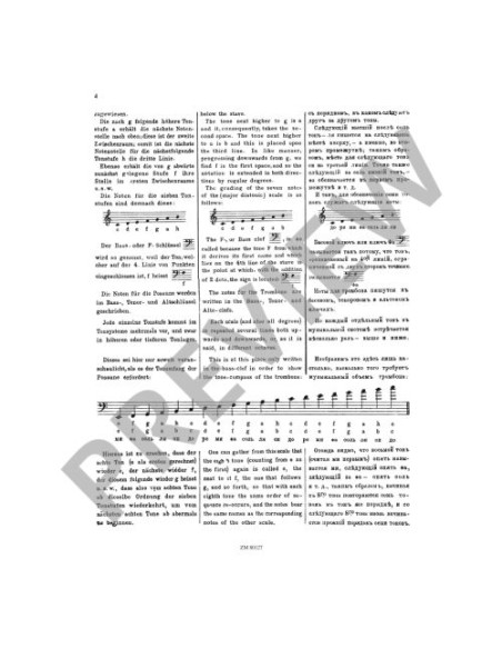 MULLER R.-New Method for slide Tombone (Method) for Trombone