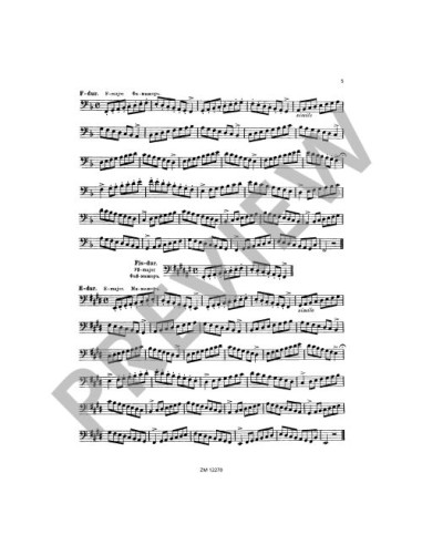 MULLER R.-Technical studies Vol.1 for Trombone