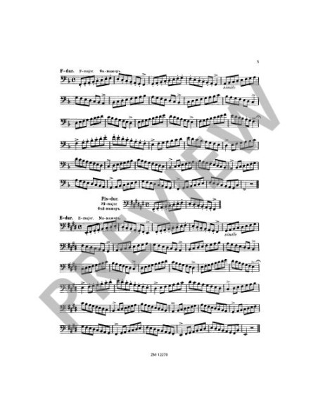 MULLER R.-Technical studies Vol.1 for Trombone