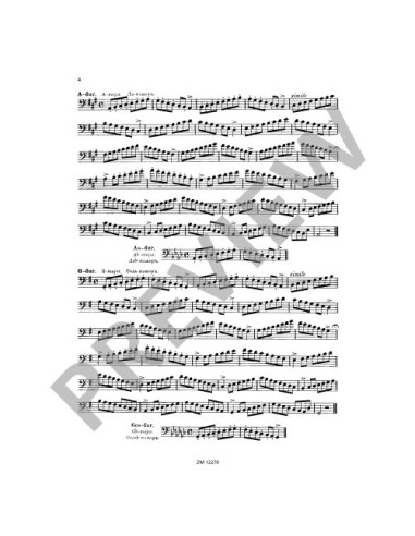 MULLER R.-Technical studies Vol.1 for Trombone