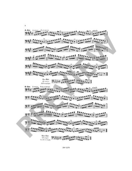 MULLER R.-Technical studies Vol.1 for Trombone