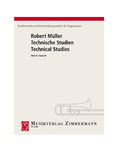 MÜLLER R.-Technische Studien Vol.3 für Posaune