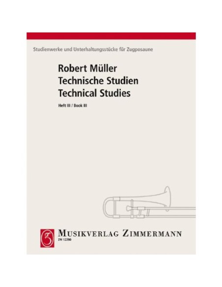 MÜLLER R.-Technische Studien Vol.3 für Posaune