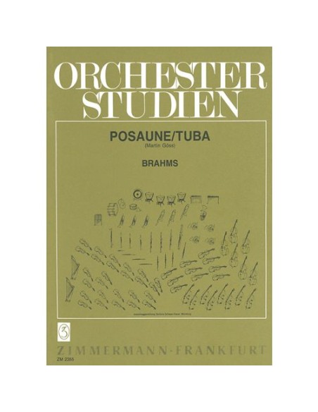BRAHMS J.-Orchesterrepertoire für Posaune oder Tuba (Goss)