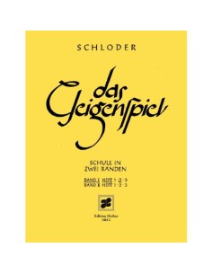 SCHLODER J.-Das Geigenspiel (Method) Vol.1º Part 2ª for Violin