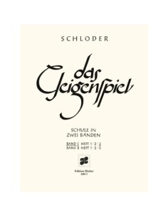 SCHLODER J.-Das Geigenspiel (Method) Vol.1º Part 3ª for Violin