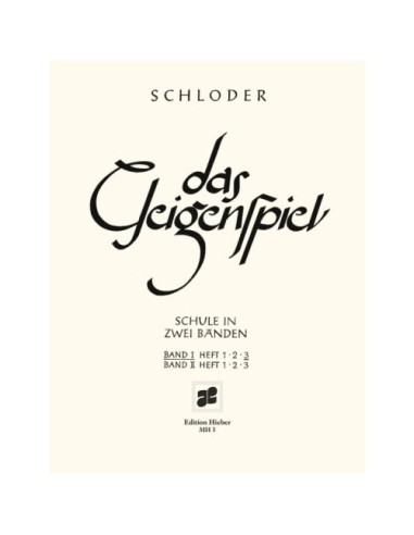SCHLODER J.-Das Geigenspiel (Method) Vol.1º Part 3ª for Violin