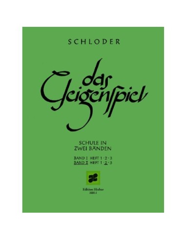 SCHLODER J.-Das Geigenspiel (Method) Vol.2º Part 2ª for Violin