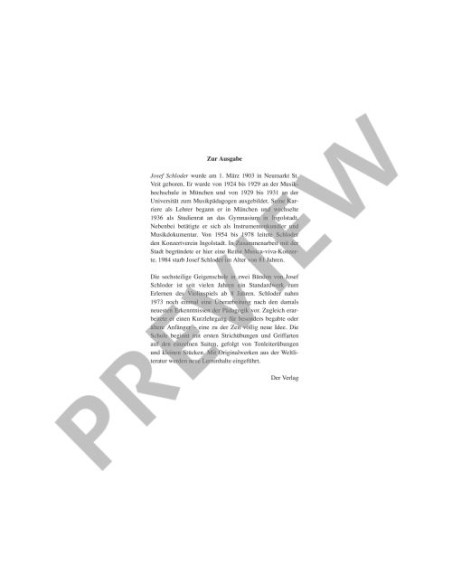 SCHLODER J.-Das Geigenspiel (Metodo) Vol.2º Parte 2ª per Violino