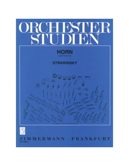 STRAVINSKY I.-Repertorio orchestrale per corno (Klamand)