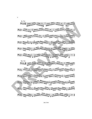 MÜLLER R.-Technische Übungen für Bassposaune oder Tuba (Meyer)