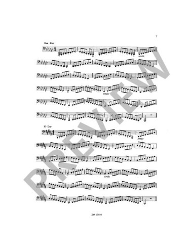 MULLER R.-Exercices techniques pour trombone basse ou tuba (Meyer)