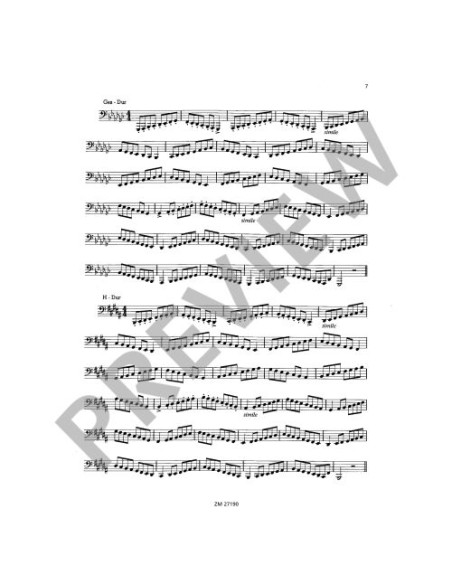 MÜLLER R.-Technische Übungen für Bassposaune oder Tuba (Meyer)