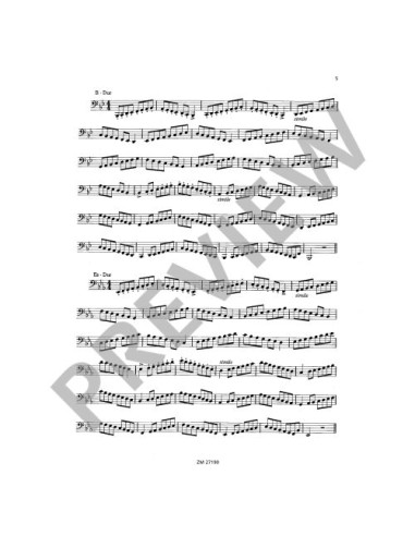 MÜLLER R.-Technische Übungen für Bassposaune oder Tuba (Meyer)