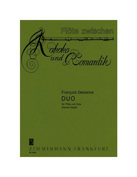 DEVIENNE F.-Duo for Flute and Viola (Eppel)