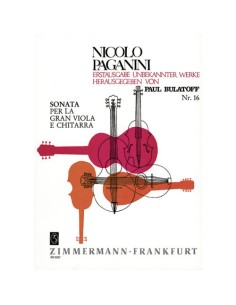 PAGANINI N.-Sonata per Viola e Chitarra (Bulatoff)