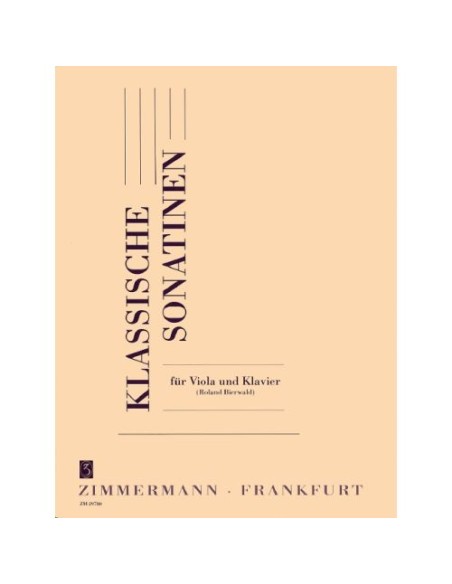 VARIE-Sonate classiche per viola e pianoforte (Bierwald)