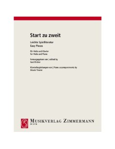 EICKER G.-Start zu Zweit (Pezzi facili) per viola e pianoforte