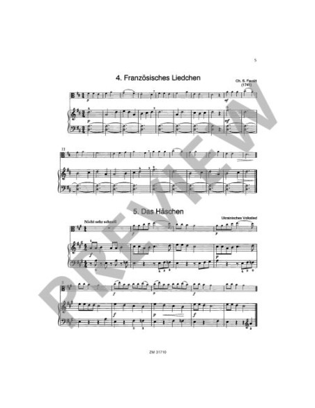 EICKER G.-Start zu Zweit (Pezzi facili) per viola e pianoforte