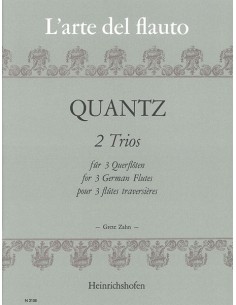 QUANTZ J.J.-Trii (2) per 3 flauti (Zahn)
