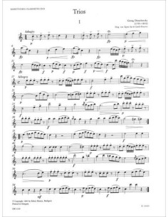 DRUSCHETZKY G.-Trio for 3 Clarinets 2