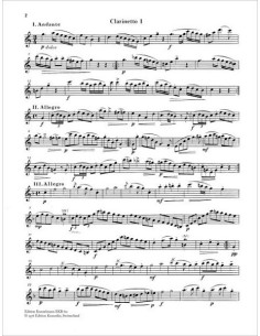 HOFFMEISTER F.A.-Original Duos (12) for 2 Clarinets 2