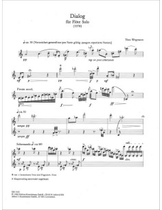 WEGMANN T.-Dialog for Flute 2