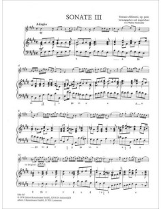 ALBINONI T.-Sonate (2) per flauto e B.C. (Kolneder) 2