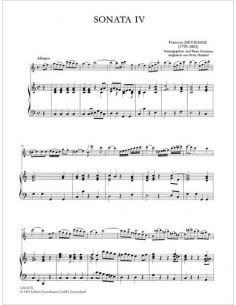 DEVIENNE F.-Sonates (6) Vol.2 : n° 4 à 6 pour flûte et piano (Humbel) 2