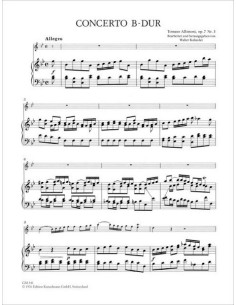 ALBINONI T.-Concerto Op.7 n. 3 in Sib maggiore per oboe e pianoforte 2