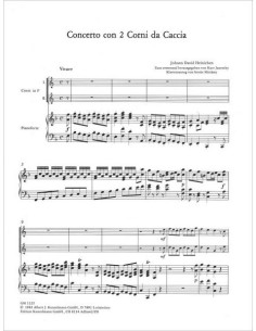 HEINICHEN J.D.-Concerto for 2 Hunting Horns and Piano 2