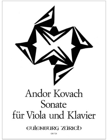 KOVACH A.-Sonata per viola e pianoforte